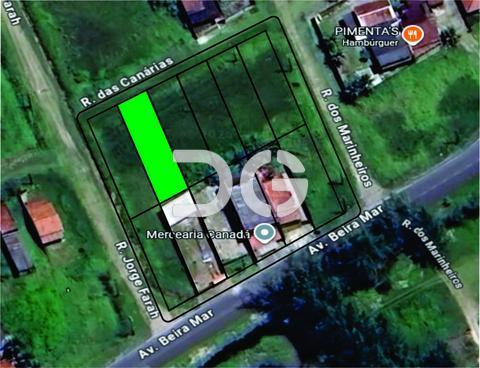 Terreno à venda em Ilha Comprida, Balneário Canadá, com 300 m²
